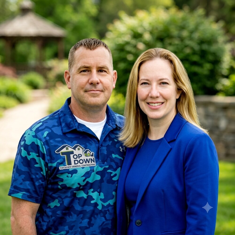 Chris and Janet, Owners of Top Down General Contracting